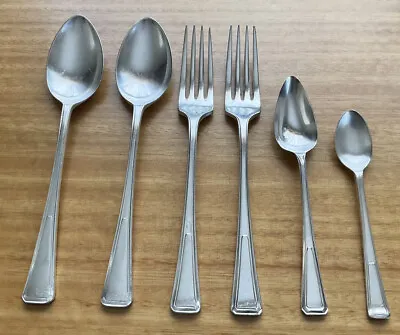 6 Pieces Vintage FULWOOD Pattern JAMES RYALS Silver Plate Spoons Forks Cutlery • £5.63