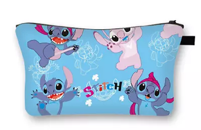 £6.99 • Buy Disney Lilo And & Stitch Waterproof Makeup Make Up Wash Bag Cosmetic Case Pencil