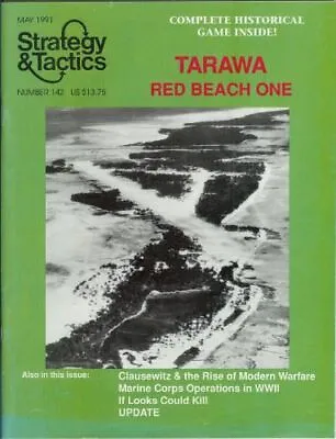 $8.95 • Buy Strategy & Tactics Tarawa: Red Beach One WWII SPI Decision Games 3W