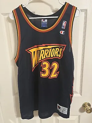 $60 • Buy Vintage 90s Joe Smith Golden State Warriors Champion Jersey