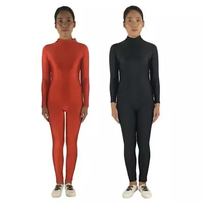 Adults Spandex Bodysuit Catsuit Dance Costume Unitard S-3xl • £19.25