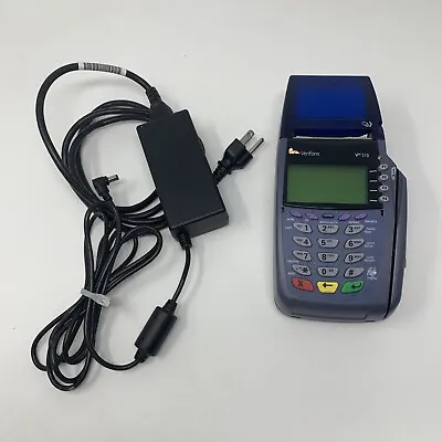 VeriFone Omni 5100/VX510 Credit Card Reader Machine W/ Power Supply & AC Cable • $29.95