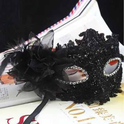  Lace Mask Masquerade Ball Womens Costume Cosplay Man Clothing • $6.07