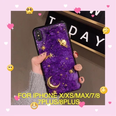 $3.99 • Buy STAR SPACE Marble Unique IPhone 7 8 7plus 8plus X XS MAX Case Cover Protective 