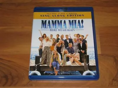 Mamma Mia!: Here We Go Again (Blu-Ray/DVD 2018 2-Disc Set Includes Digital Co • $7.79