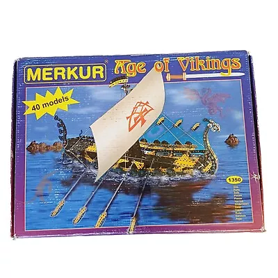  Merkur Age Of Vikings -  Metal Construction Set Model • $171.63