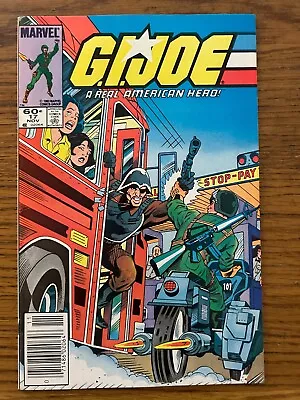 GI JOE #17  Marvel 1983  Loose Ends   Hama/Vosburg   LIKE NEW!! • $26.99