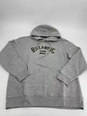 Billabong Premium Men’s Arch Fill Hoodie (Gray Large) • $29.90