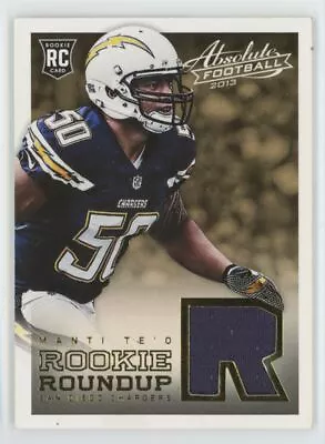 Manti Te'o 2013 Panini Absolute Rookie Roundup RC Jersey #10 San Diego Chargers • $7.50