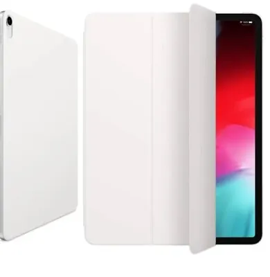 Apple Genuine Smart Folio For Ipad Pro 12.9  3rd Gen 2018 - White Front & Back • £19.50