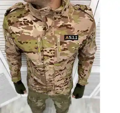 Fleece Jacket Army Tactical Uniform Zsu Military Ukraine Winter Emblem Of Ukrain • $119