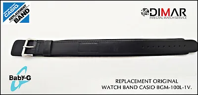Replacement Original Watch Band Casio BGM-100L-1V • $37.76