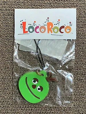 Official Sony Playstation PSP Loco Roco Promo Charm Keychain Green • $12