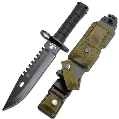 12  Bayonet US Military Tactical Survival Hunting Knife Fixed Blade • $41.99