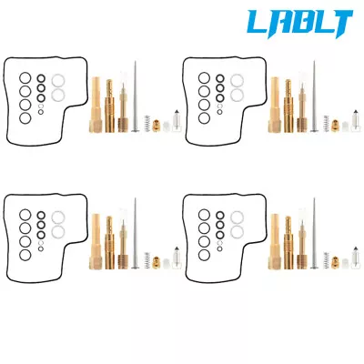 $15.32 • Buy LABLT 4 Carburetor Rebuild Kit For Honda V65 Magna VF1100C Sabre VF1100S