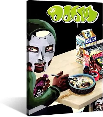 MF DOOM Mm..Food Rapper Music Poster Printing Modern Home Poster Wall Art Mural • $14.90