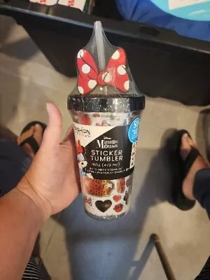 Minnie Mouse Disney Sticker Tumbler - NEW • $9.99