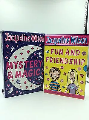 Jacqueline Wilson Fun And Friendship & Mystery & Magic Box Sets 6 Books In Total • £13.99