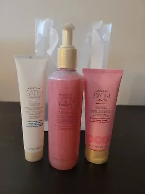 MARY KAY Satin Hands Set FULL SIZE Blissful Pomegranate New!! • $25