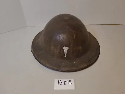 M1917 World War I Ww1 Doughboy Helmet 104th US Army 16B78 • $529.99