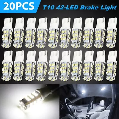 20x 6500K White T10/921/194 42SMD LED Interior RV Camper Trailer Magnetism • $10.99