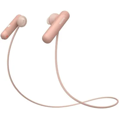 $88.35 • Buy Sony WI-SP500 Open Air Bluetooth Wireless In-Ear Sports Headphones Pink NEW