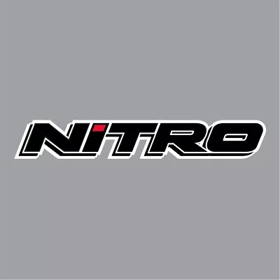 700-243 Nitro Lettering Carpet Graphic Decal Sticker For Fishing Bass Boats • $11.99