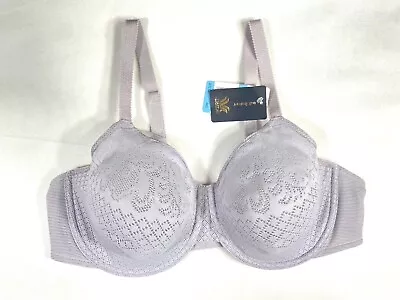 NWT Wacoal Women’s 38C Visual Effects Underwire Minimizer Bra 857210 Raindrops • $37.99