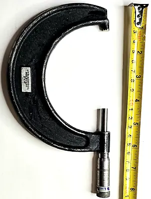 J.T. Slocomb Co. 3 To 4 Inch Outside Micrometer Analog. Providence RI USA • $32.99