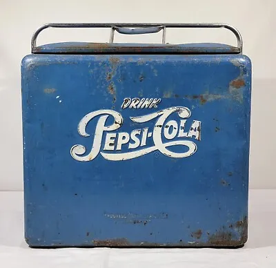 Vintage Blue Pepsi Cooler • $216.75