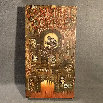 $224.99 • Buy Cannibal Corpse 15 Year Killing Spree-3 CDs 1 DVD Box Set Guitar Pick Comic CIB