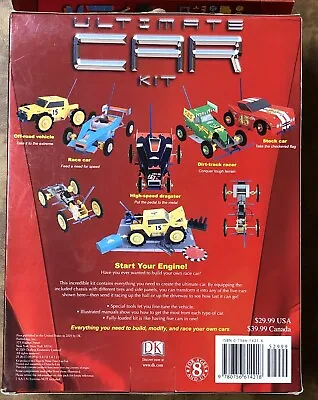 David Eckold Ultimate Car Kit W/ Motor & 5 Body Styles. Build & Race NEW • $9.99