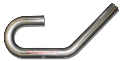 3  - 180 & 45 - 409 Stainless Mandrel Bend Pipe Exhaust Tubing Custom Free Flow • $64.95