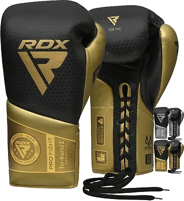 Boxing MMA Gloves By RDX Muay Thai Boxing Mitts Sparring Kickboxing Gloves • $199.99