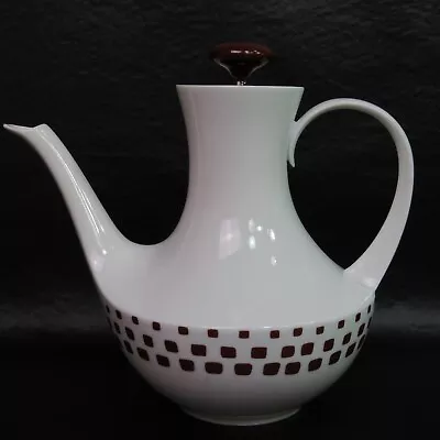 Bidasoa Espana Porcelain Demitasse Coffee Tea Expresso Pot Pattern Mosaico #8657 • $24