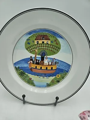 Villeroy & Boch Design Naif 8  Salad/Lunch Plate  Noah's Ark  Animals Design • $11.99