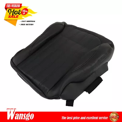 Leather Seat Cover Black Driver Bottom For 2013-2016 Mercedes Benz GL350 GL450 • $101.02