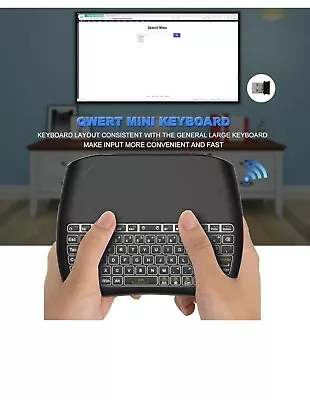 Mini D8  Backlight Wireless Touchpad Keyboard  Mouse Integrated  Backlight • $15.99