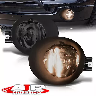 Smoke Fog Lights Lamps + Switch Harness For 2002-2008 Dodge Ram 1500 2500 3500 • $22.99