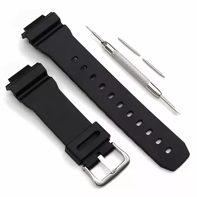 16mm Silicone Watch Band Strap Replacement Fit For Casio G Shock DW-6900 DW-6600 • $14.80