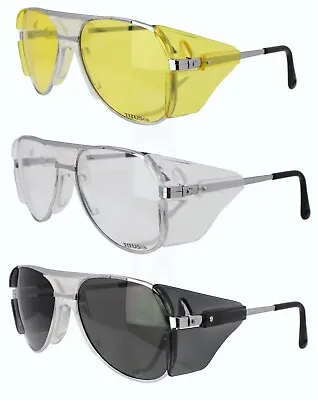 Titus G77 Premium Metal Frame Aviators Z87+ Safety Glasses With Side Shields • $59.99