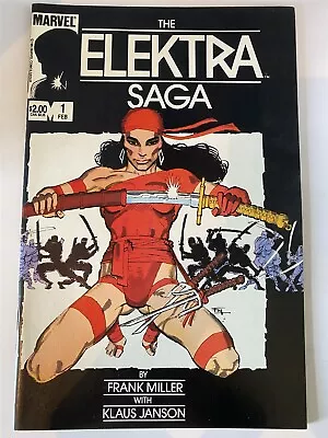 THE ELEKTRA SAGA #1 Frank Miller Daredevil Marvel Comics 1984 NM  • £5.49