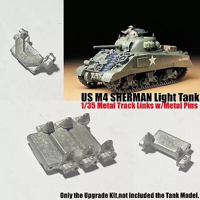 1/35 US Sherman M4 Medium Tank Lead-tin Alloy Track Links W/Pins For Tamiya • $45.95