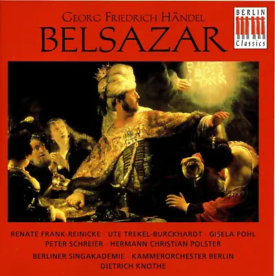 3 CDs Händel BELSAZAR Berliner Singakademie Dietrich Knothe (C2475) • £9.91