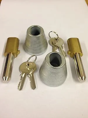 Roller Shutter Bullet LOCKS OVAL/ HOUSINGS High Security 6 Pin Anti Drill Locks • £26.75