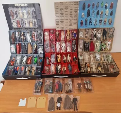 VINTAGE STAR WARS LOT 103 C9s AVERAGES MINI GRAILS FANTASTIC 1977-1985!!! • $12800