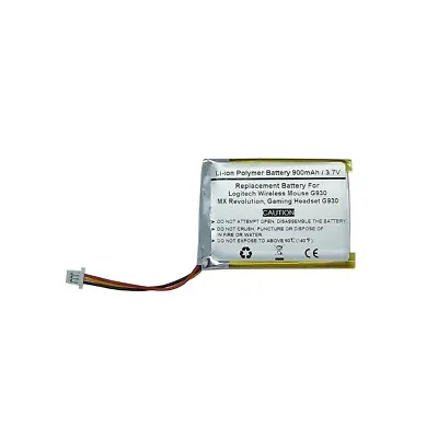 Battery For LOGITECH Wireless Mouse G930MX RevolutionHeadset G930533-000018 • $14.99