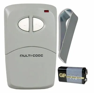 Linear Multi-Code 4120 Remote Gate/Garage Door Opener 2 Button 300MHz • $27.47