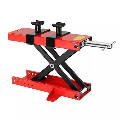 Motorcycle Center Scissor Lift Jack Hoist Stand For MotorcyclesATVsDirt Bikes • $92