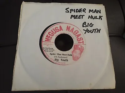 £8.99 • Buy Big Youth JA 7 Single - Spider Man Meet Hulk